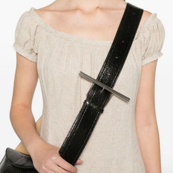 Ssense nwt Elena Velez linen chemise slip dress 2 NWT - Picture 2 of 16